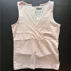 Brandy Melville Light Pink Wrap Tank Top